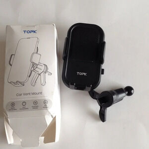 TOPK Car Vent Mount Accessories Cell Phone  Holder Black
